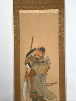 Japanese Hanging Scroll Guan Yu Yunchang Three Kingdoms Kakejiku KJ28