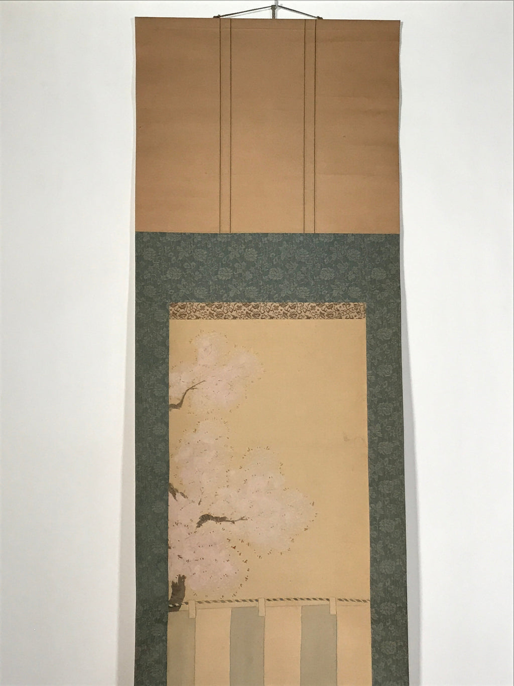 Japanese Hanging Scroll Hina Dolls Prince Princes Hinamatsuri Kakejiku KJ22