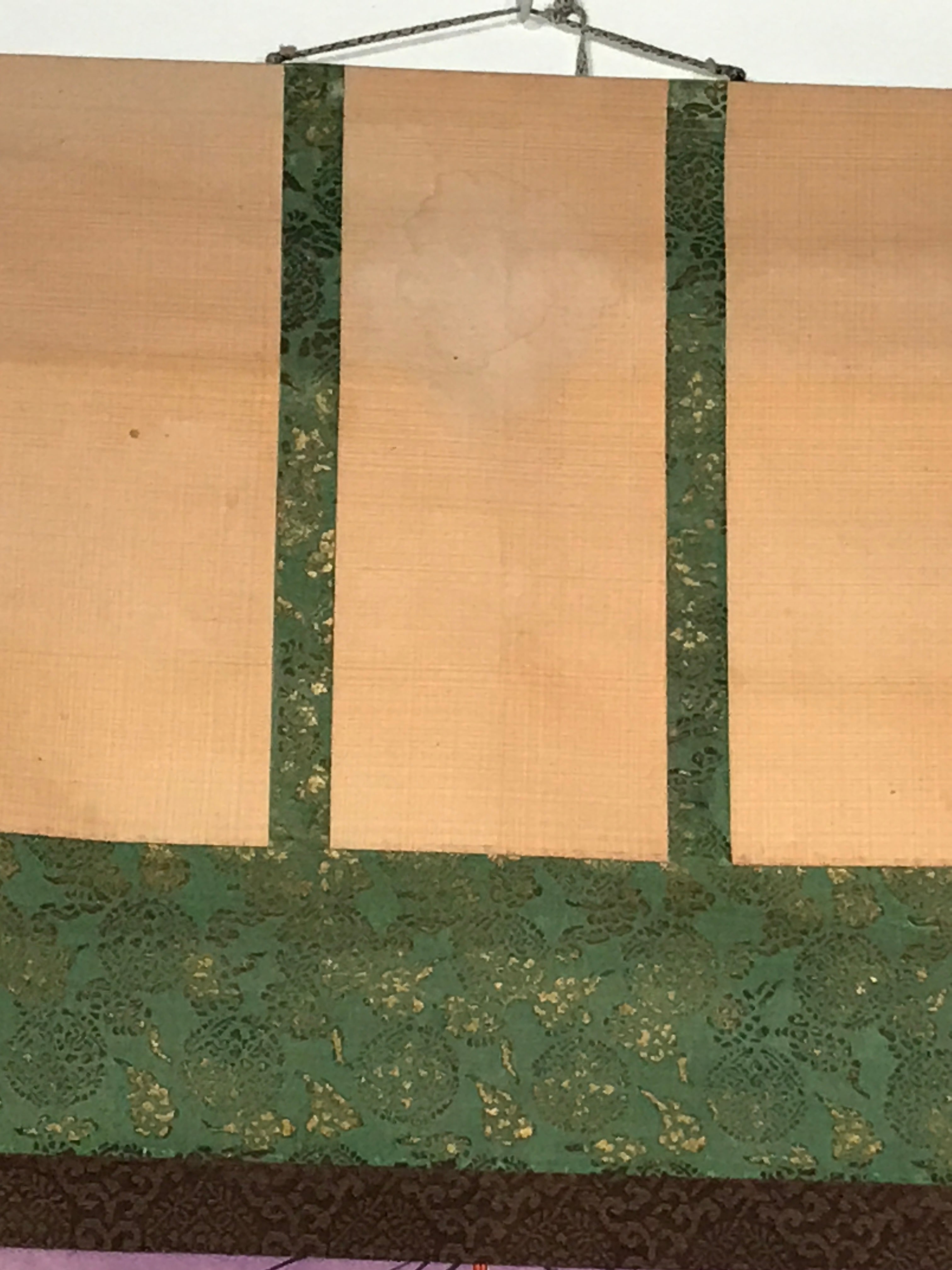 Japanese Hanging Scroll Jodo Shinshu Buddhist Masters Shinran Rennyo KJ20