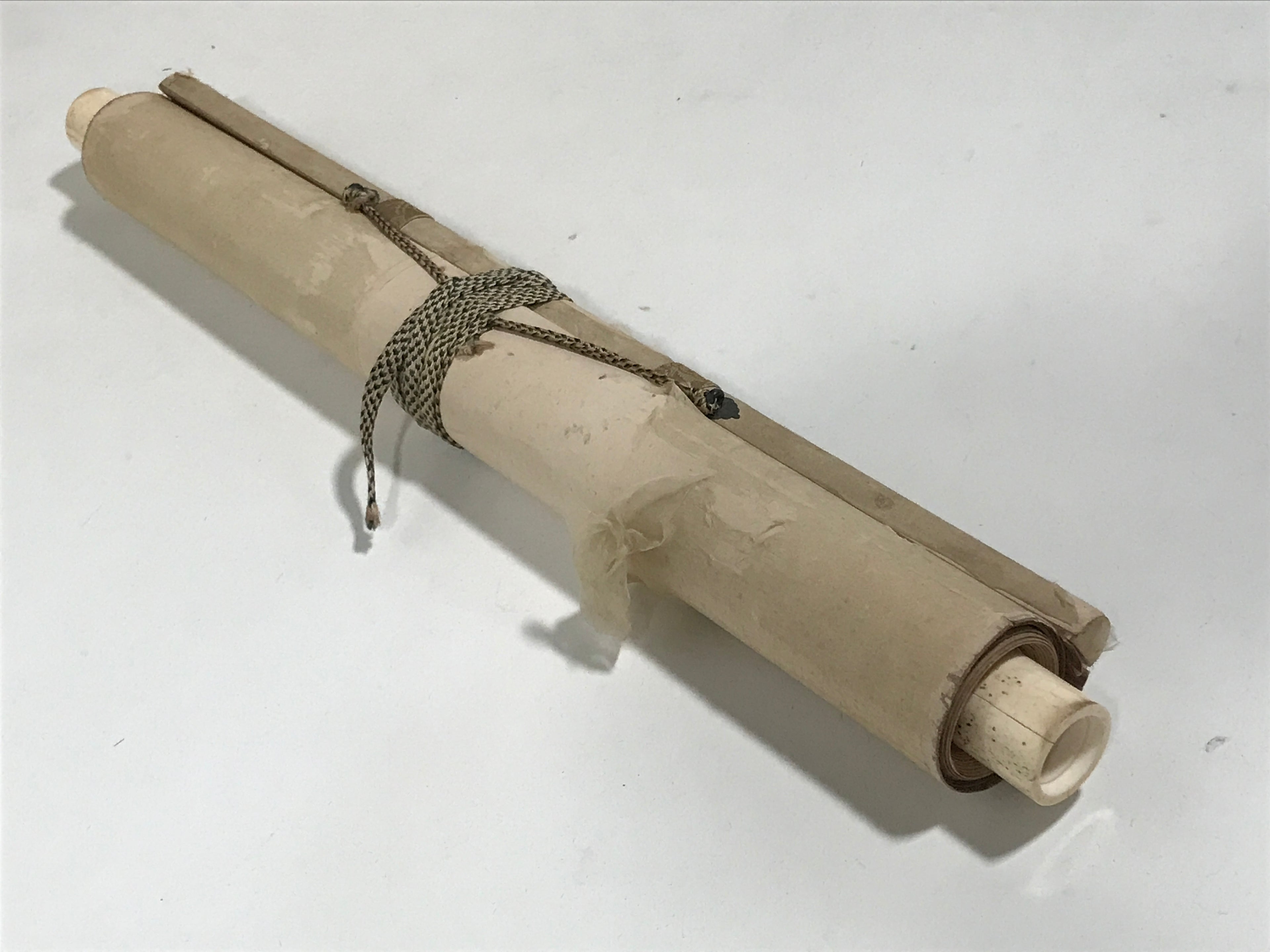 Japanese Hanging Scroll Kakejiku Kannon Buddhist Otani Kouen Calligraphy KJ181
