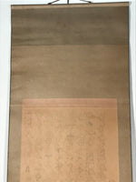 Japanese Hanging Scroll Kakejiku Picture Heart Sutra Chichibu 34 Temples KJ117