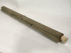 Japanese Hanging Scroll Kakejiku Vtg Bamboo Leaves Monochrome Black Ink KJ80