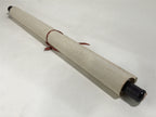 Japanese Hanging Scroll Kakejiku Vtg Bamboo Stem Leaves Mountain Black Ink KJ91