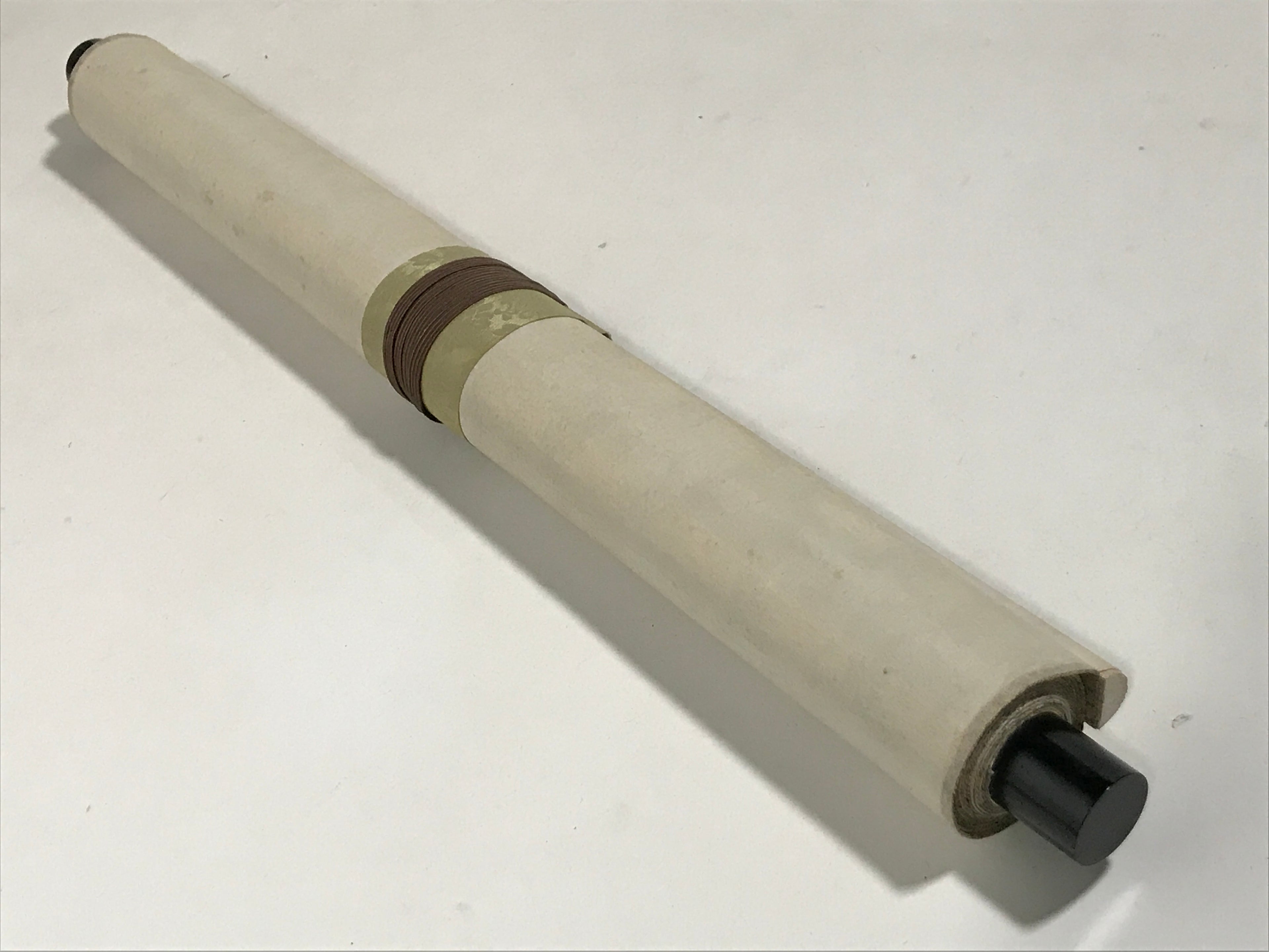 Japanese Hanging Scroll Kakejiku Vtg Buddhist Calligraphy Amitabha Sutra KJ177