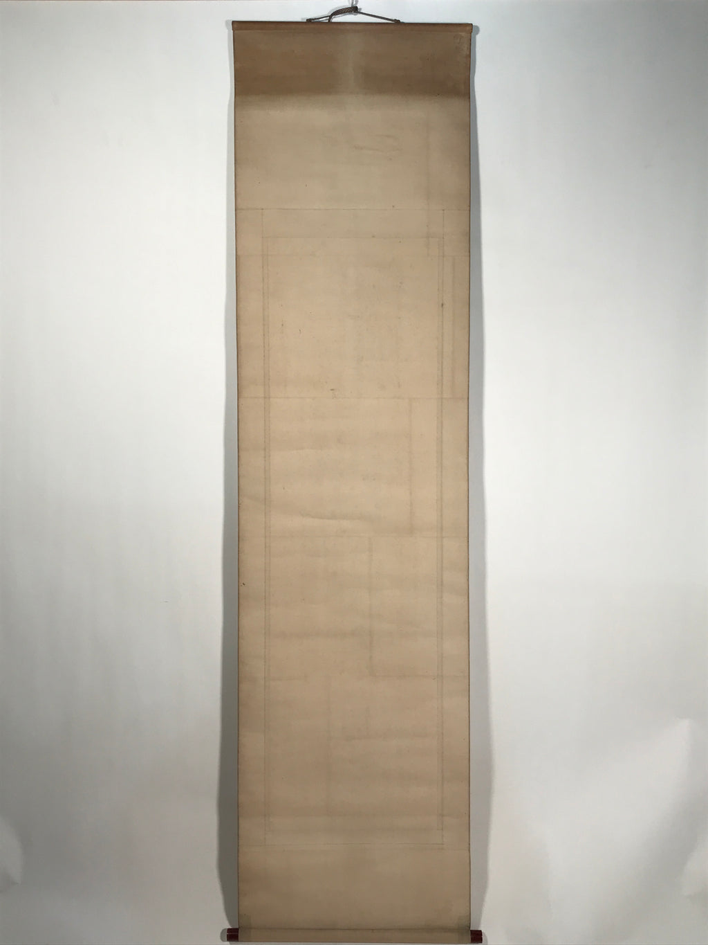 Japanese Hanging Scroll Kakejiku Vtg Calligraphy Poem Black Monochrome KJ180