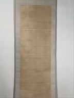 Japanese Hanging Scroll Kakejiku Vtg Calligraphy Tanka Poem Bokusui Black KJ178