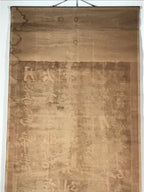 Japanese Hanging Scroll Kakejiku Vtg Hanshan Temple Night Mooring Bridge KJ82