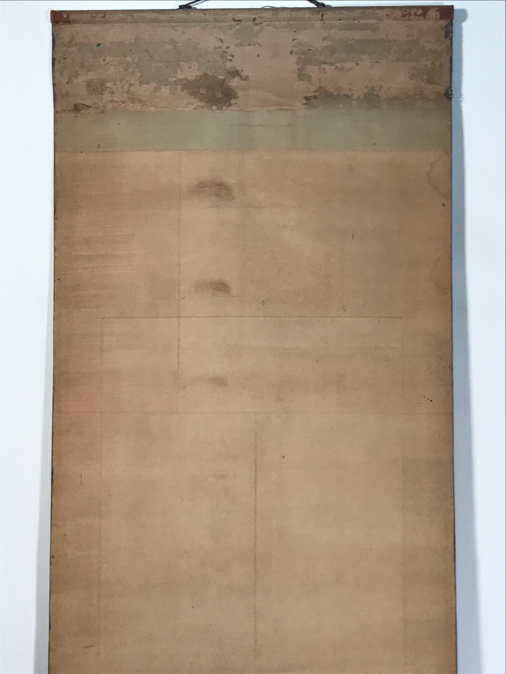 Japanese Hanging Scroll Kakejiku Vtg Landscape Mountain Rising Sun Color KJ171