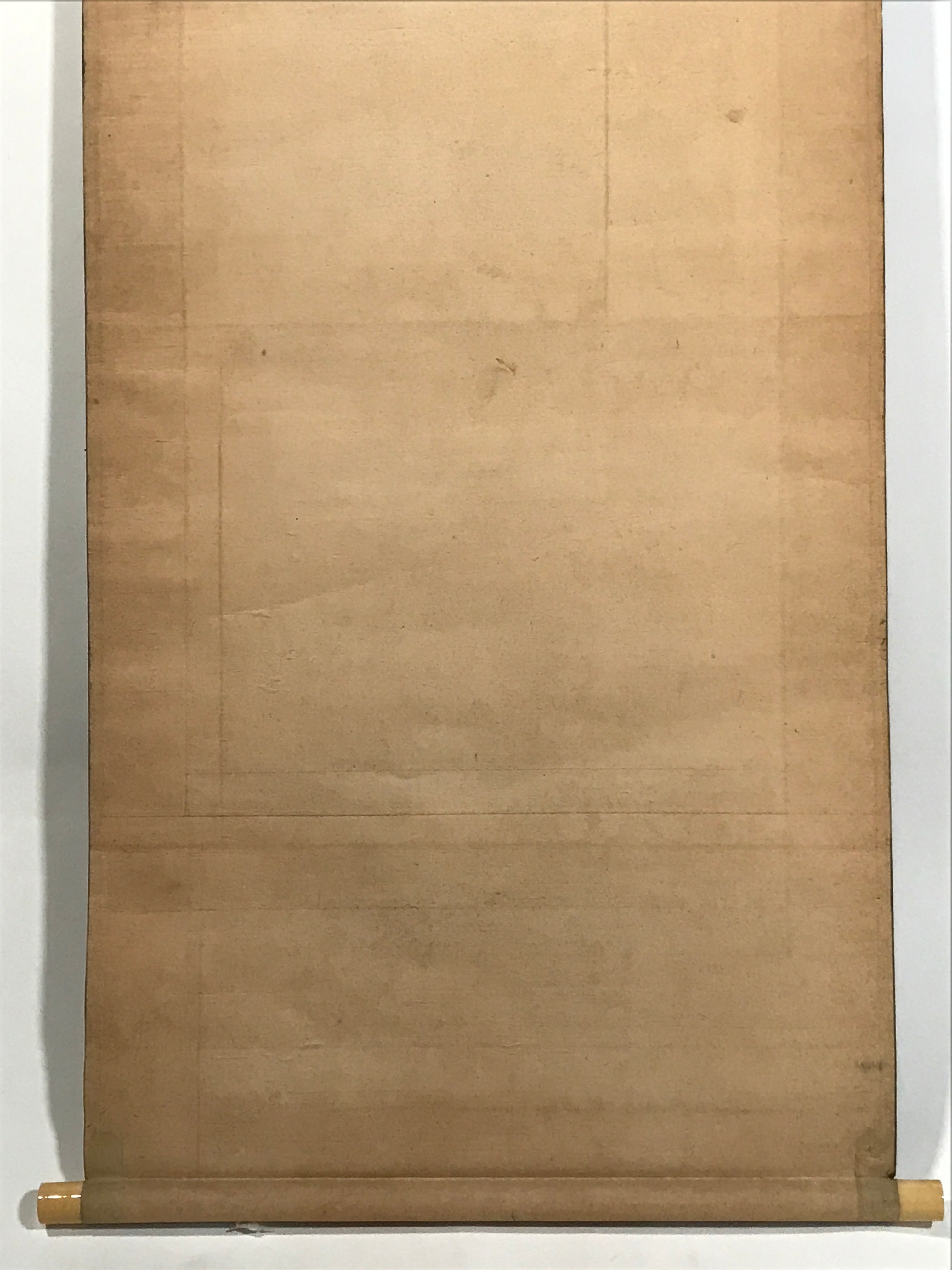 Japanese Hanging Scroll Kakejiku Vtg Landscape Mountain Rising Sun Color KJ171