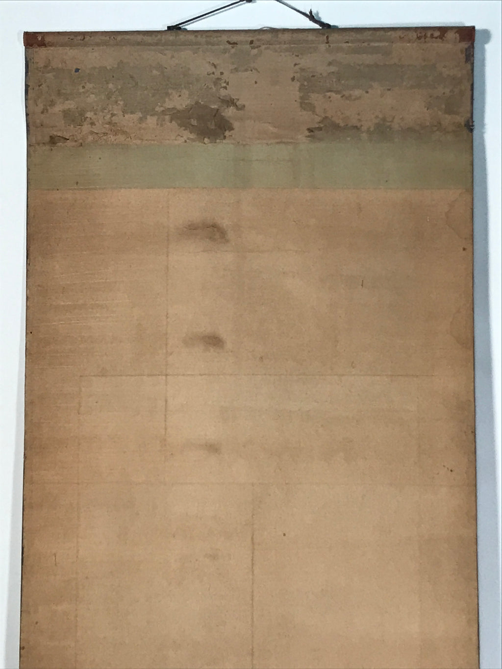 Japanese Hanging Scroll Kakejiku Vtg Landscape Mountain Rising Sun Color KJ171