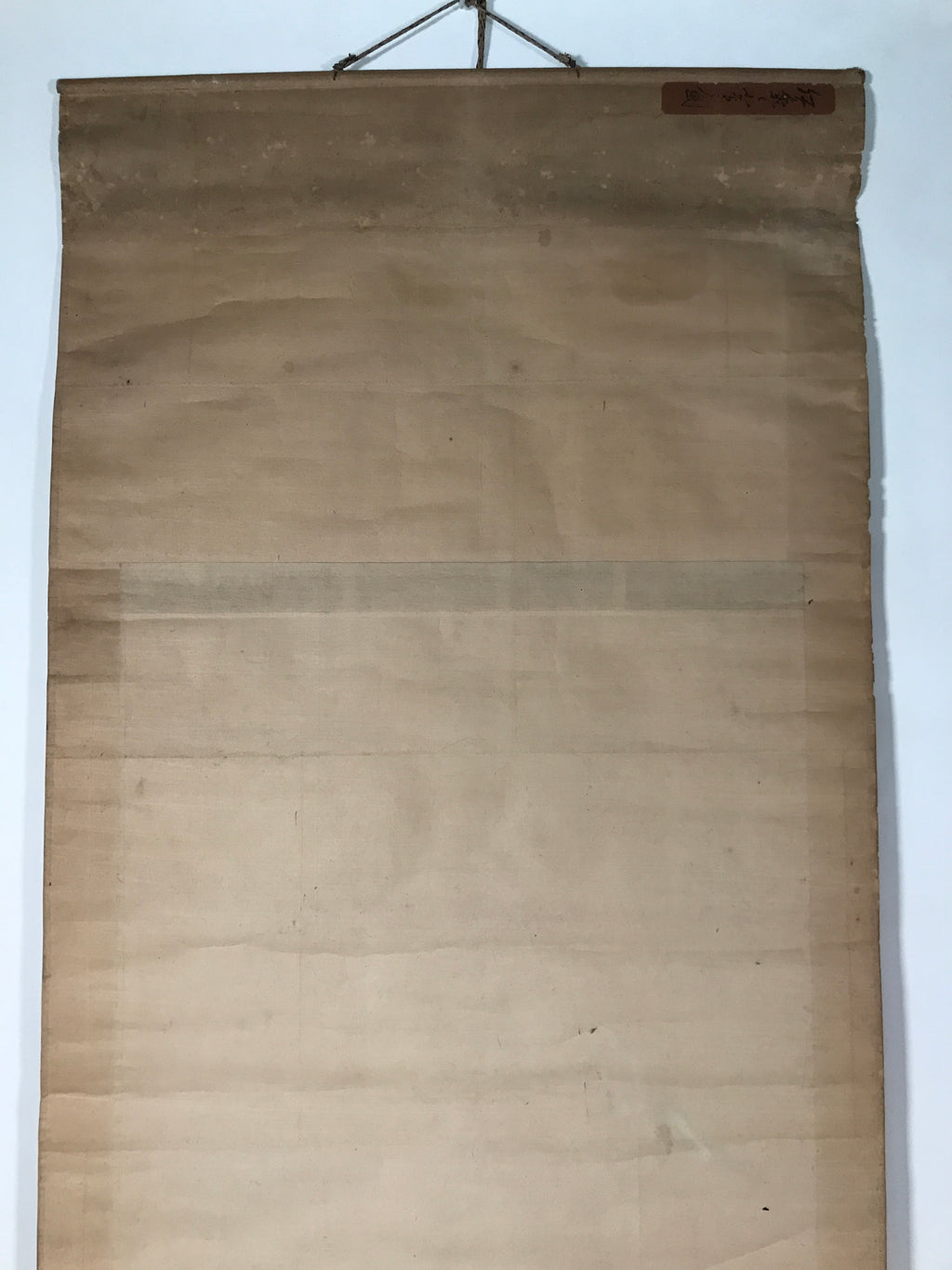 Japanese Hanging Scroll Kakejiku Vtg Momiji Maple Leave Bird Autumn Color KJ132