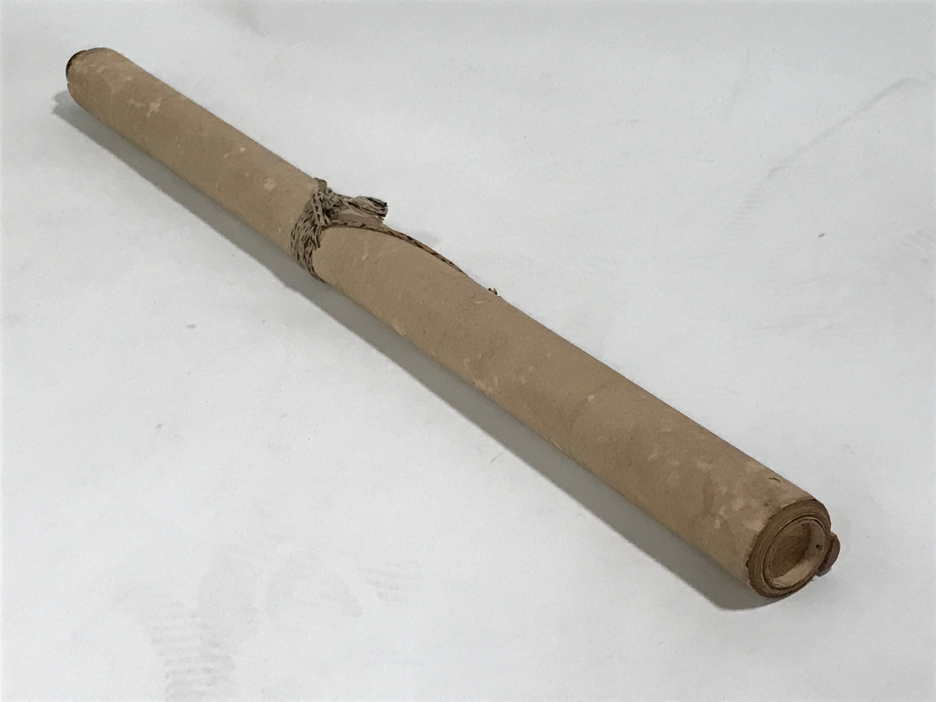 Japanese Hanging Scroll Kakejiku Vtg Momiji Maple Leave Bird Autumn Color KJ132
