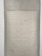 Japanese Hanging Scroll Kakejiku Vtg Mountain River Birds Black Monochrome KJ168