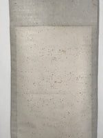 Japanese Hanging Scroll Kakejiku Vtg Mountain River Birds Black Monochrome KJ168