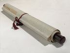 Japanese Hanging Scroll Kakejiku Vtg Mountain River Birds Black Monochrome KJ168