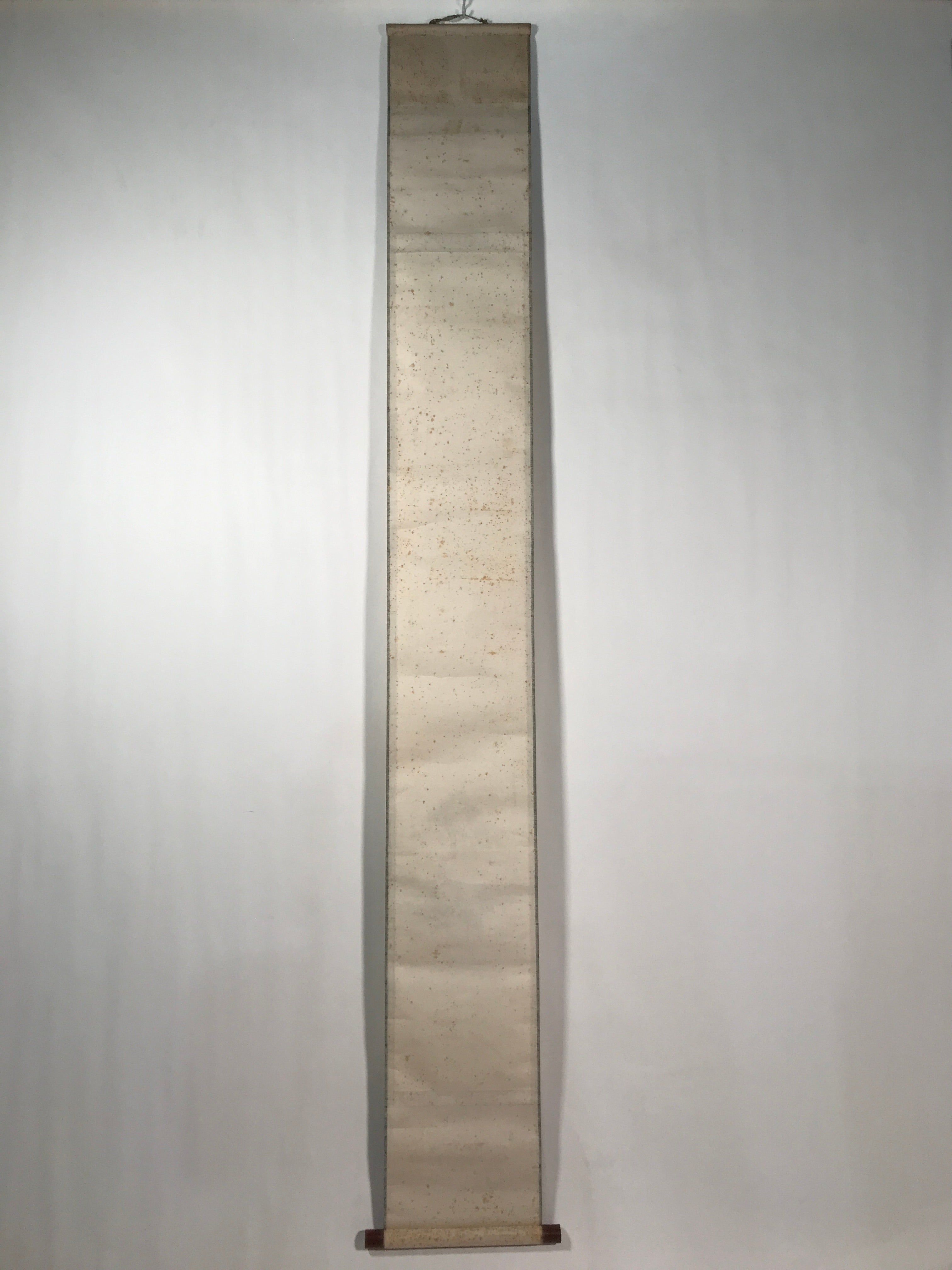 Japanese Hanging Scroll Kakejiku Vtg Pine Tree Flying Cranes Bird Color KJ129