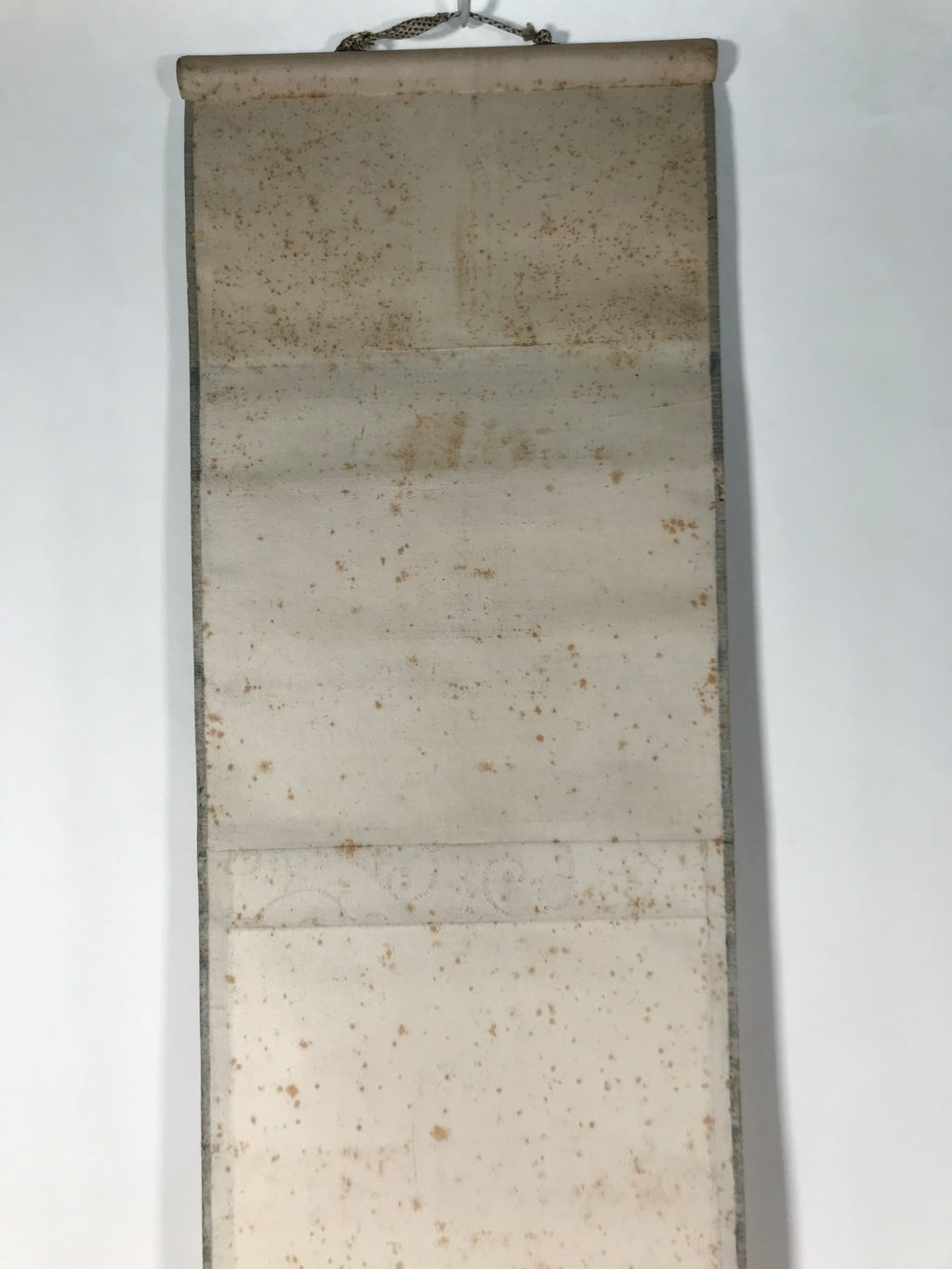 Japanese Hanging Scroll Kakejiku Vtg Pine Tree Flying Cranes Bird Color KJ129