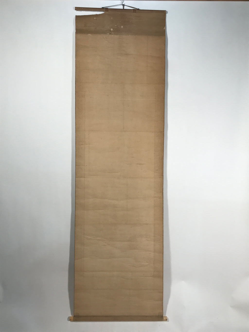 Japanese Hanging Scroll Kakejiku Vtg Portrait Man Dancing Children Color KJ169