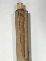 Japanese Hanging Scroll Kakejiku Vtg Portrait Man Dancing Children Color KJ169