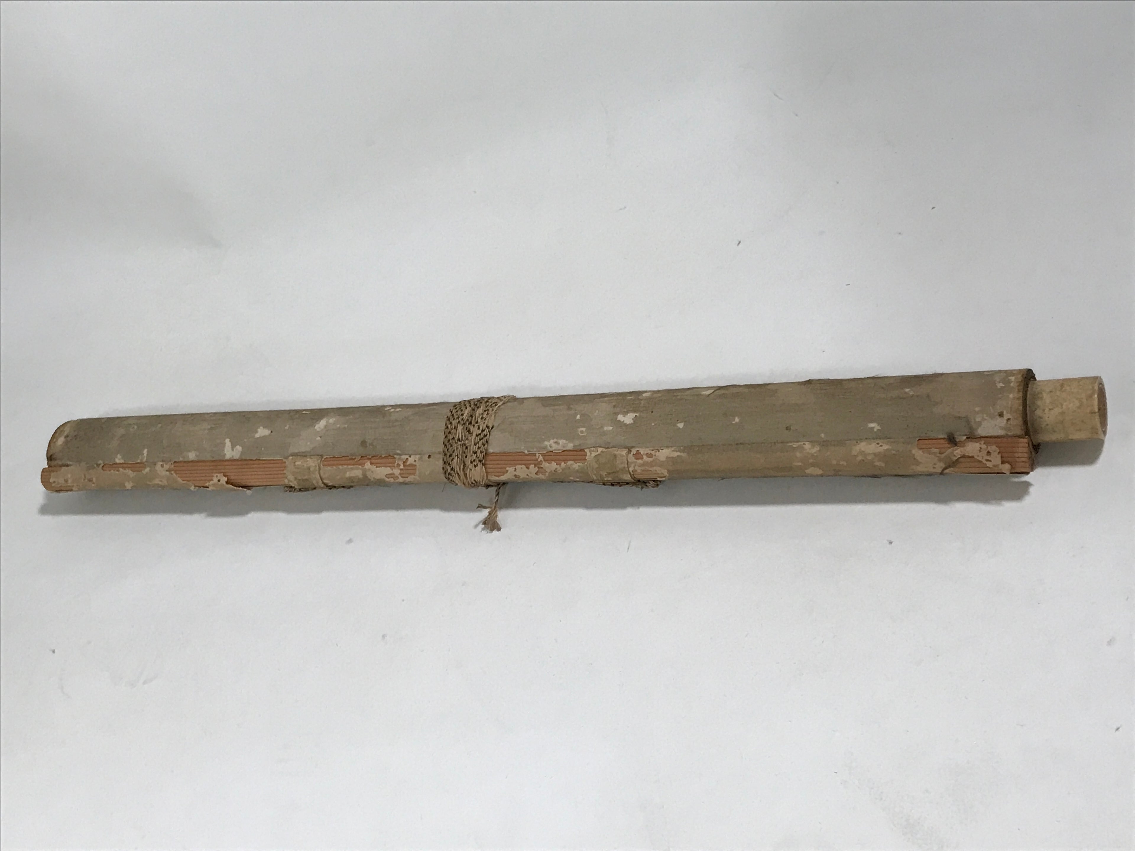 Japanese Hanging Scroll Kakejiku Vtg Rising Sun Flying Crane Tsuru Color KJ112