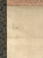 Japanese Hanging Scroll Kakejiku Vtg River Ducks Birds Nature Color KJ123