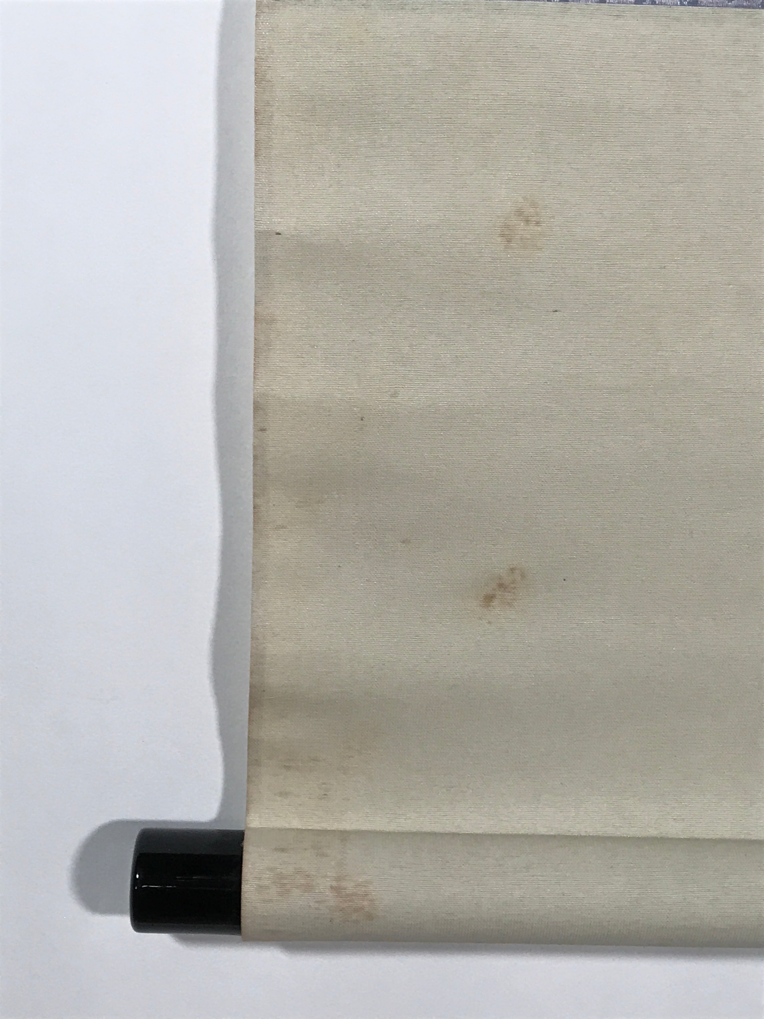 Japanese Hanging Scroll Kakejiku Vtg Samurai Sitting Kimono Sword Color KJ126
