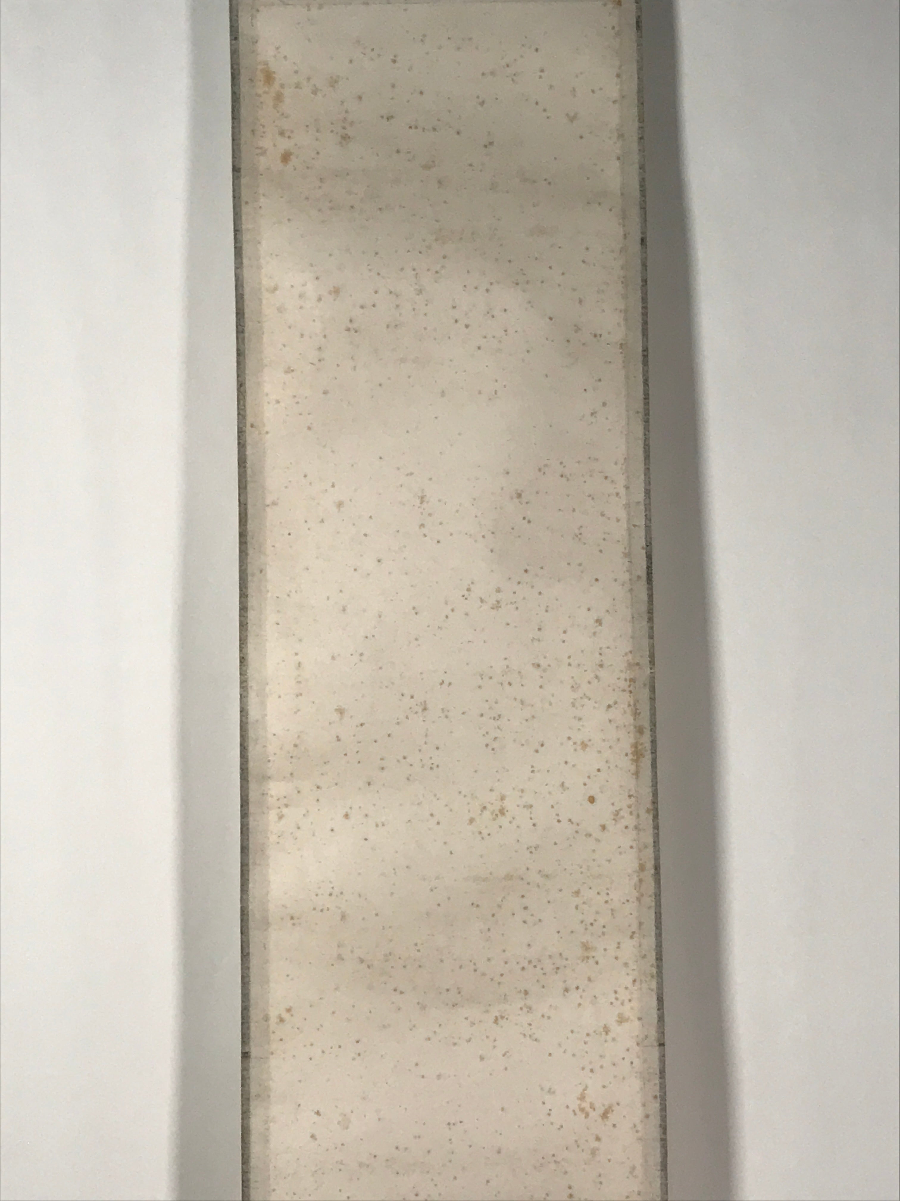 Japanese Hanging Scroll Kakejiku Vtg Su Wu Old Man Portrait Goat Color KJ127