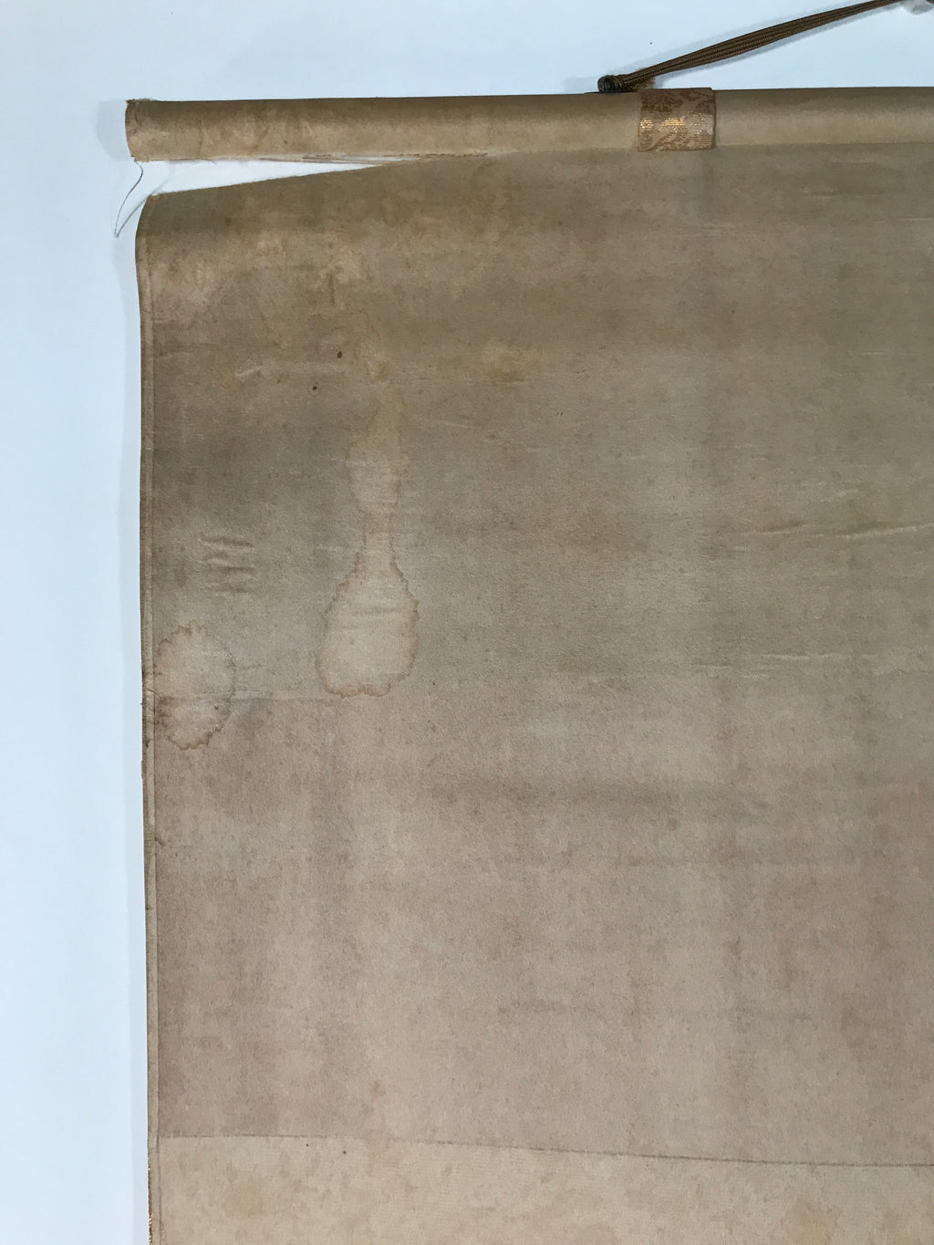 Japanese Hanging Scroll Kakejiku Vtg Takasago Elderly Couple Crane Pine KJ104