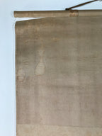 Japanese Hanging Scroll Kakejiku Vtg Takasago Elderly Couple Crane Pine KJ104