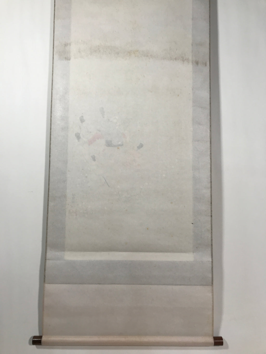 Japanese Hanging Scroll Kakejiku Vtg Tales Of Ise Mount Fuji Ogata Korin KJ101