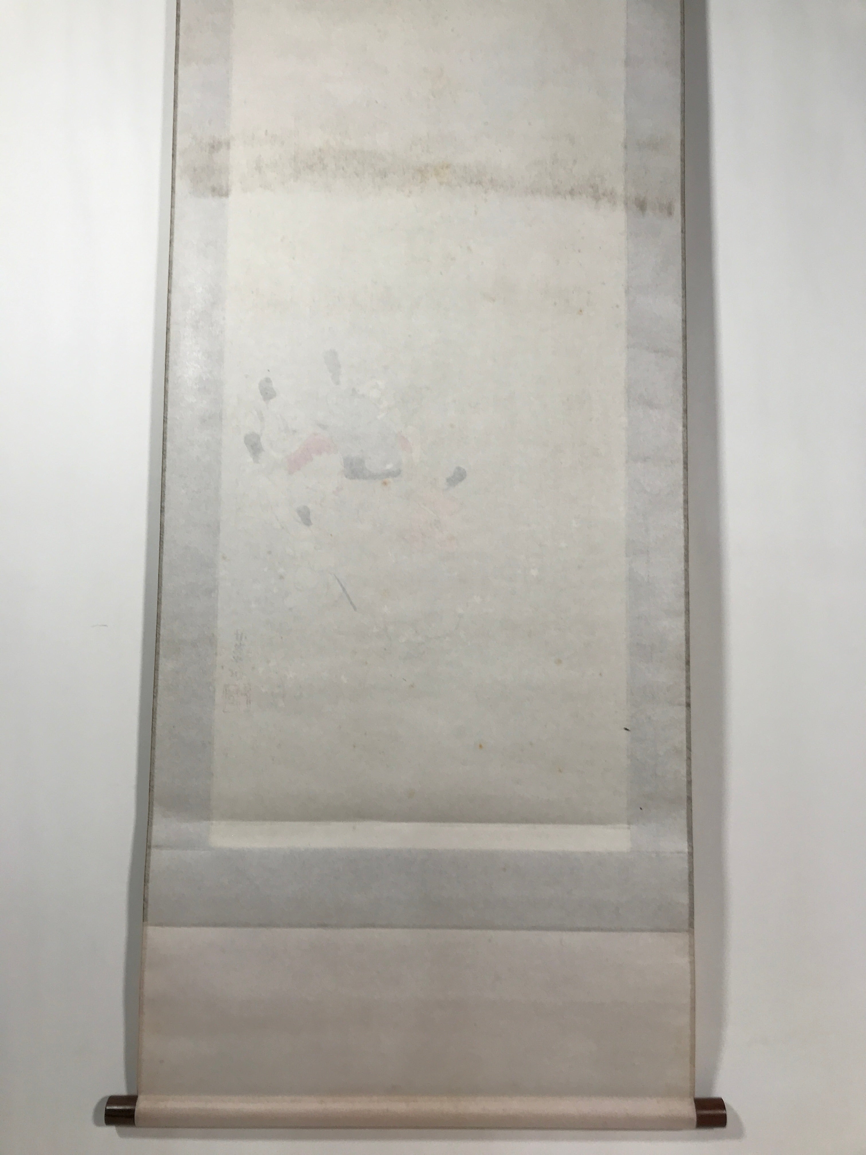 Japanese Hanging Scroll Kakejiku Vtg Tales Of Ise Mount Fuji Ogata Korin KJ101
