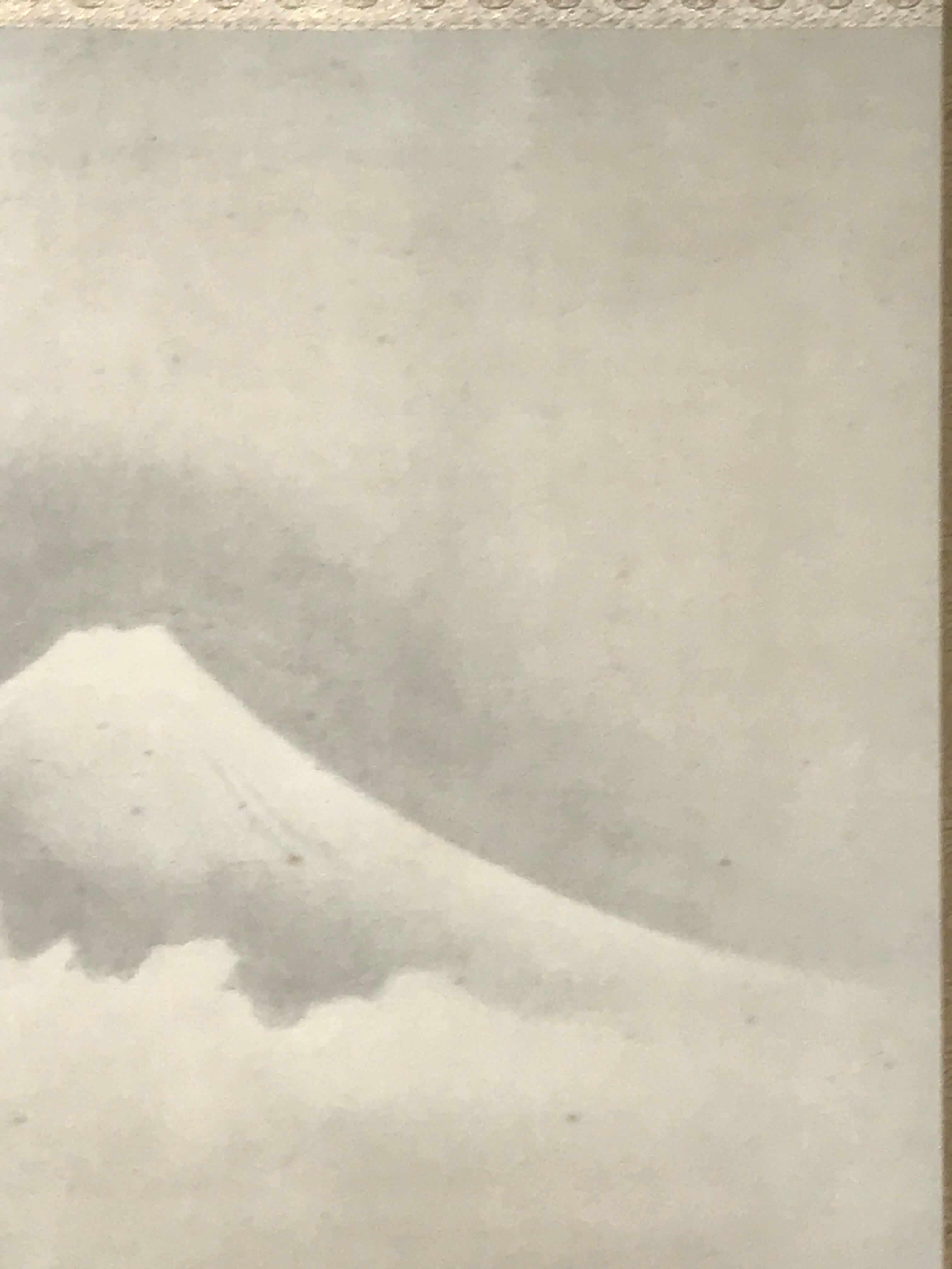 Japanese Hanging Scroll Kakejiku Vtg Tales Of Ise Mount Fuji Ogata Korin KJ101