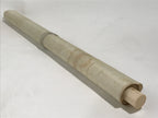 Japanese Hanging Scroll Kakejiku Vtg Waves Rising Sun Fan Shape Color KJ124