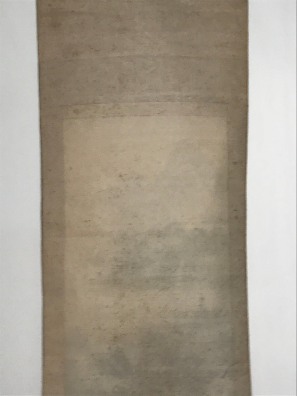 Japanese Hanging Scroll Landscape Mountains Sansui Kakejiku Black White KJ21