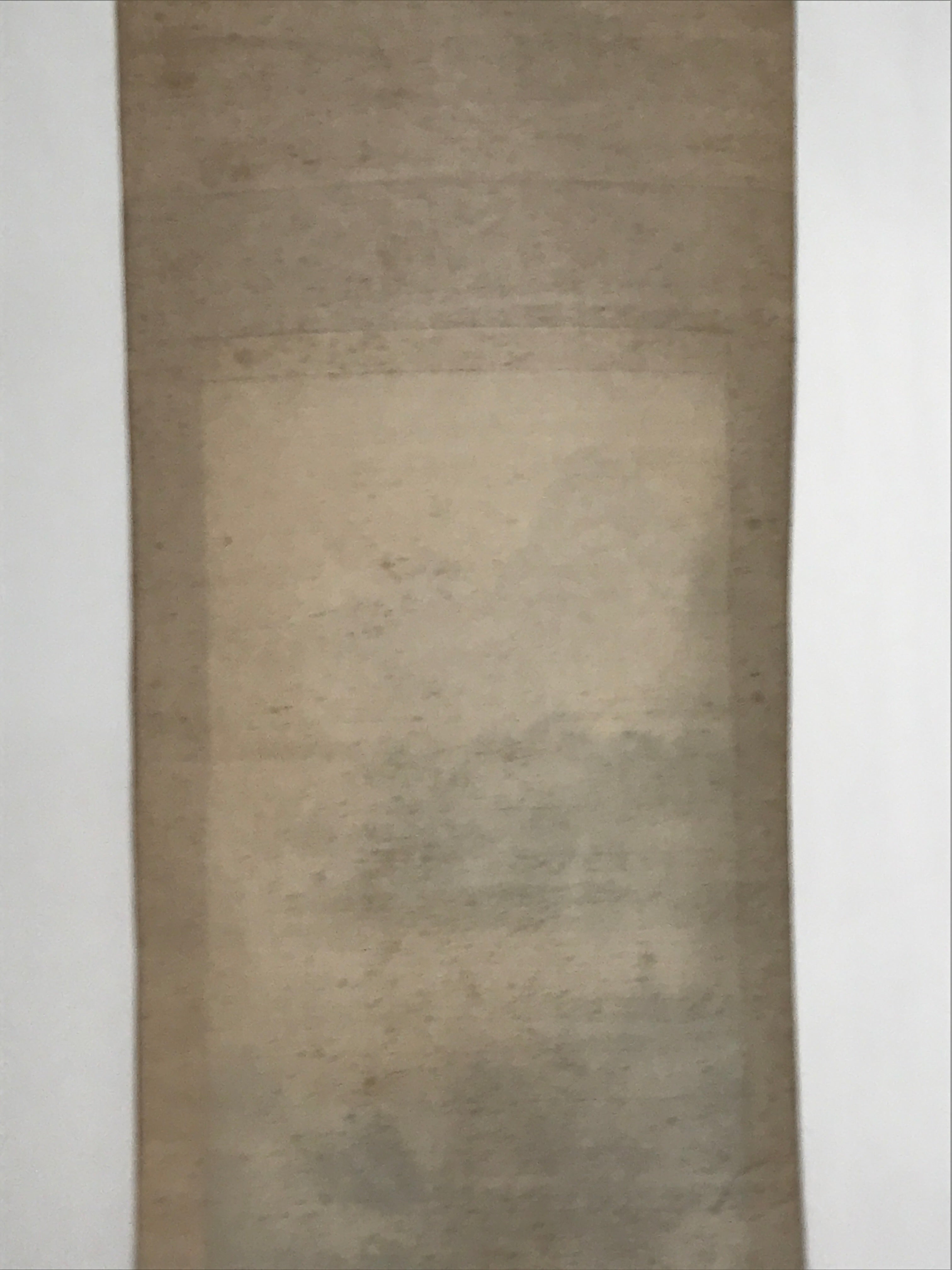 Japanese Hanging Scroll Landscape Mountains Sansui Kakejiku Black White KJ21