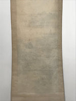 Japanese Hanging Scroll Landscape Mountains Sansui Kakejiku Black White KJ21