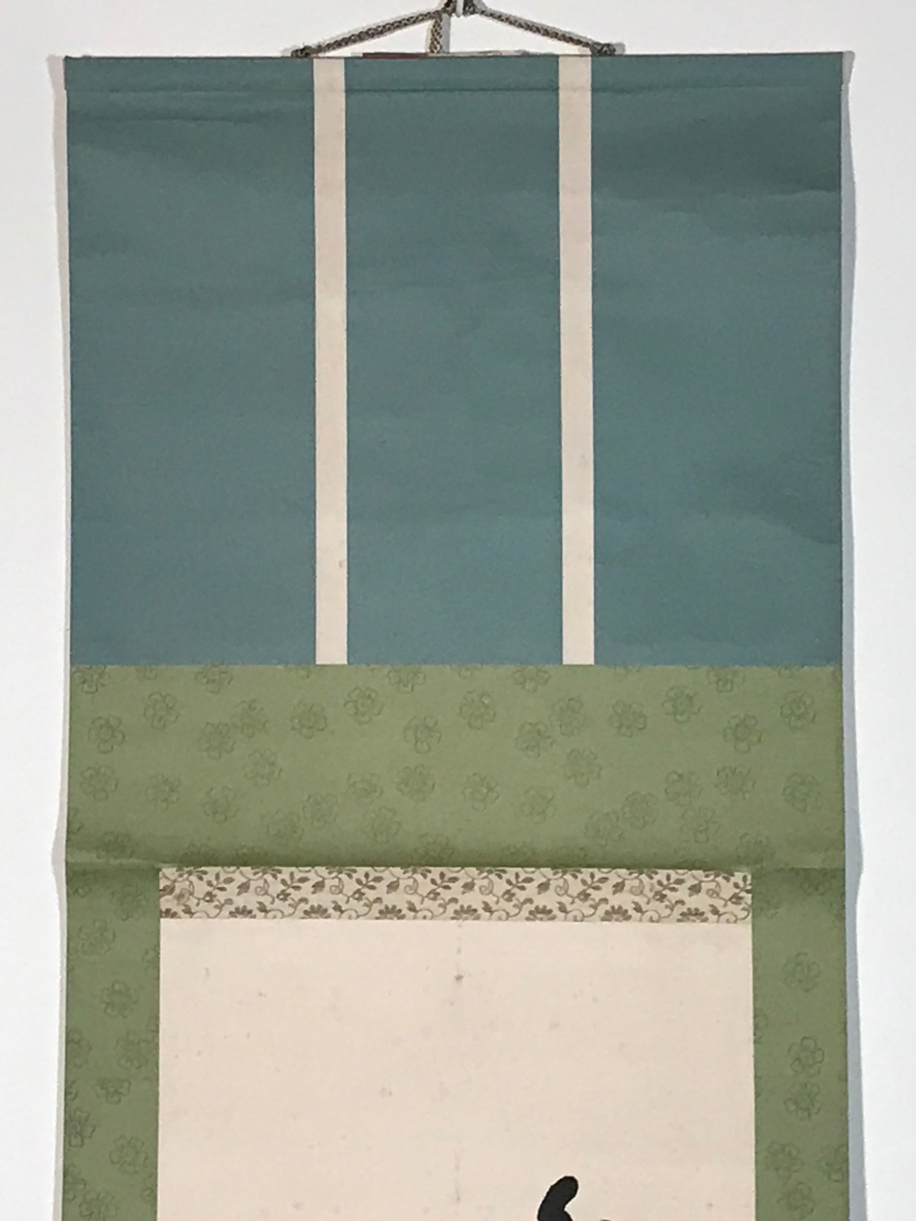 Japanese Hanging Scroll Meotoiwa Rocks Sunrise Futami Kakejiku Kakemono SC803