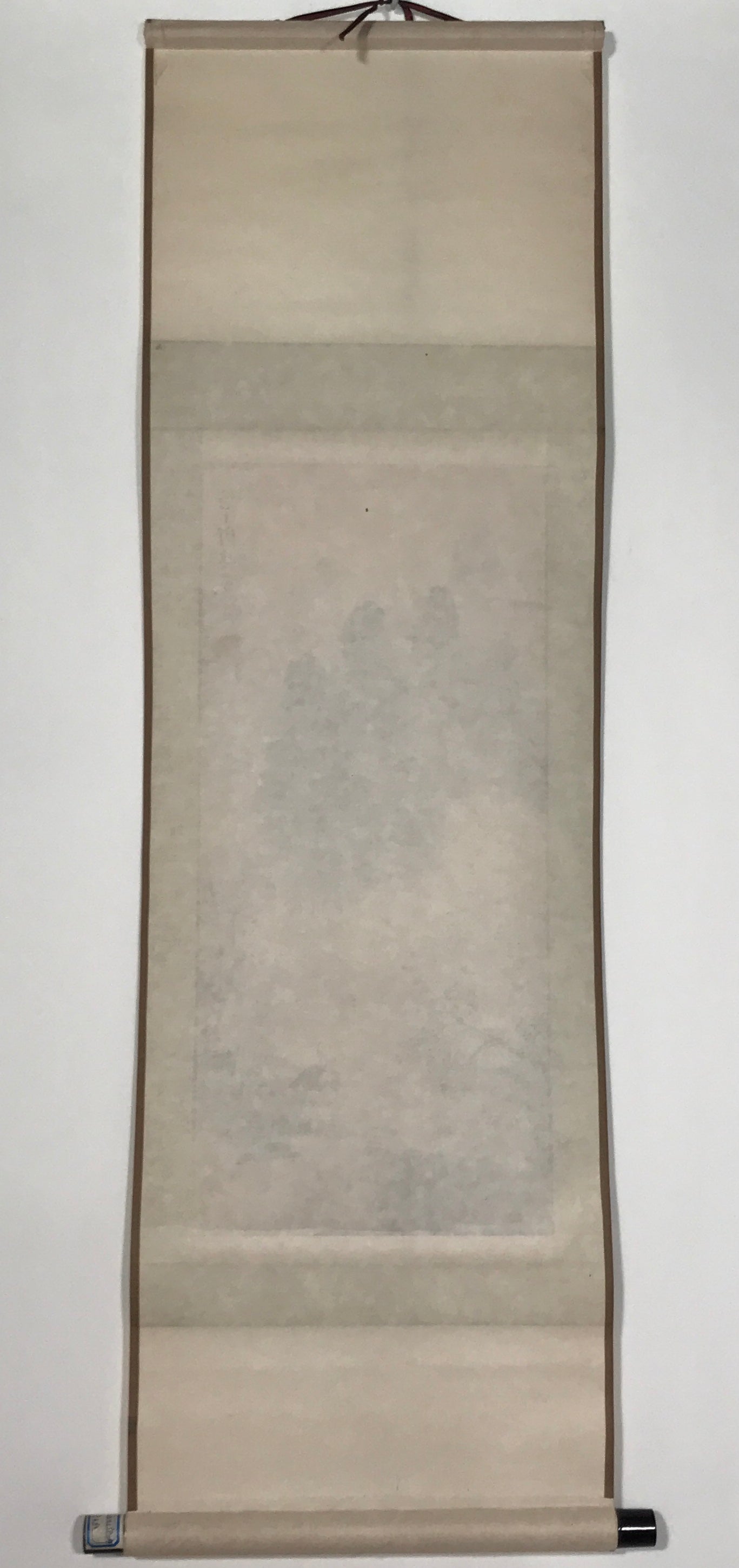 Japanese Hanging Scroll Sansui Landscape Mountains Tree Farmer Kakejiku KJ13
