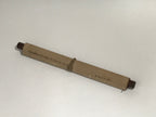 Japanese Hanging Scroll Vtg 1941 Calligraphy Black Kakejiku Chagake SC855
