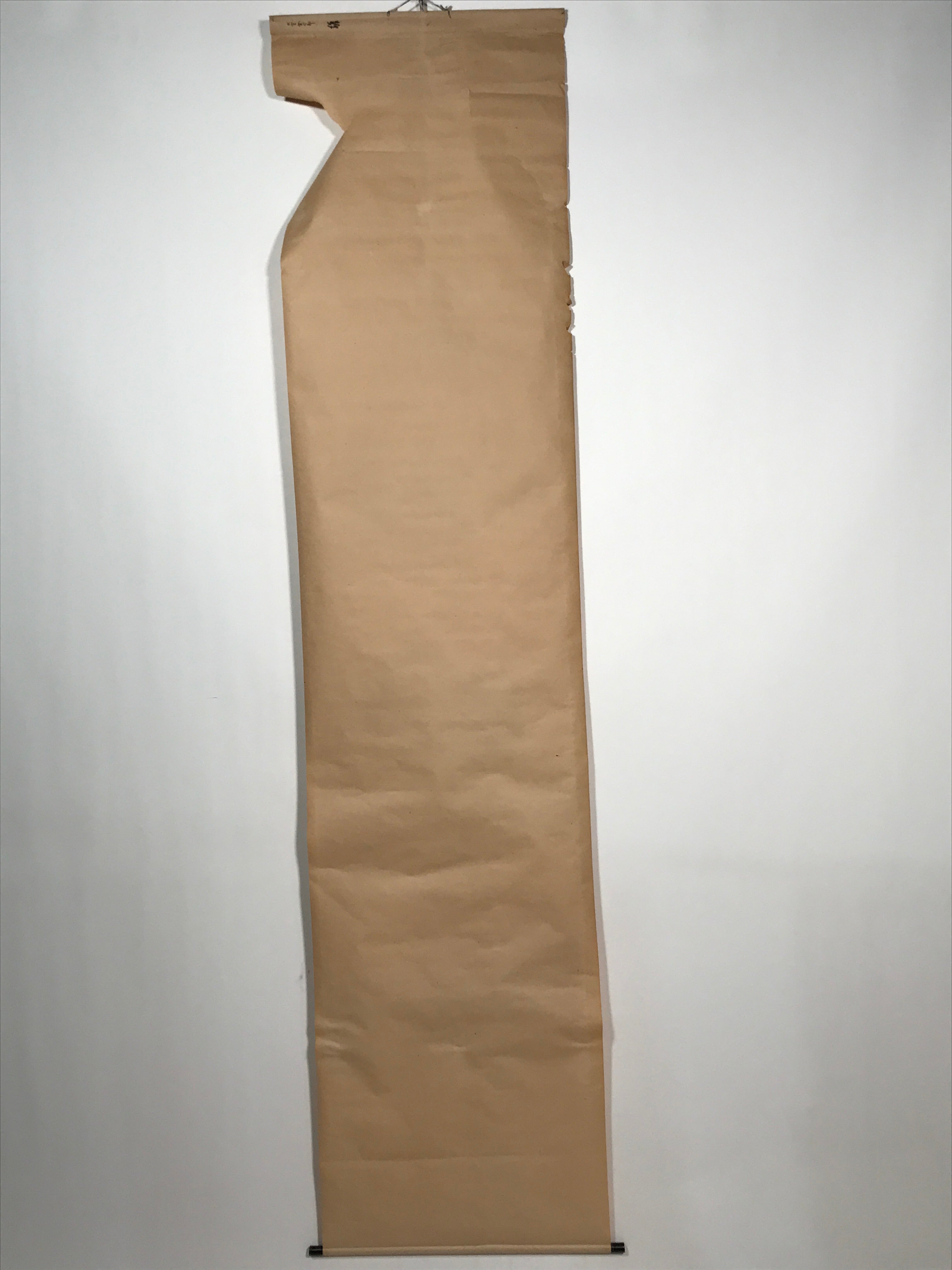 Japanese Hanging Scroll Vtg Boy Reading Walking Ninomiya Sontoku SC946