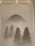 Japanese Hanging Scroll Vtg Boy Reading Walking Ninomiya Sontoku SC946