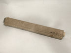 Japanese Hanging Scroll Vtg Calligraphy Black Kakejiku Chagake SC988