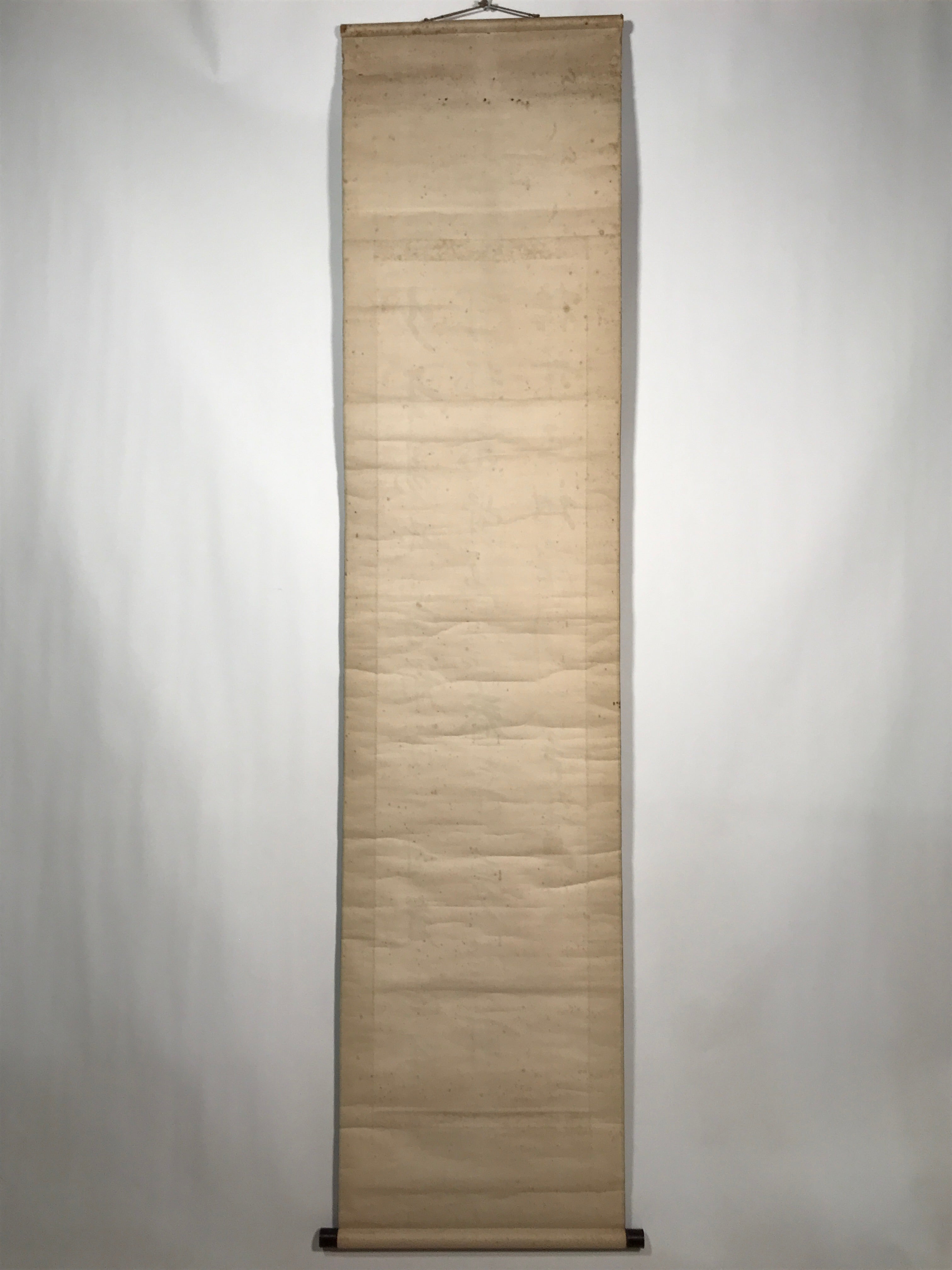 Japanese Hanging Scroll Vtg Chinese Poem Zhu Xi Kanshi Calligraphy Kakejiku SC89