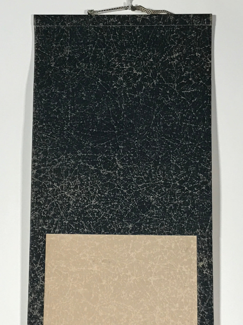 Japanese Hanging Scroll Vtg Heart Sutra Hannya Shingyo Buddhist Kakejiku SC870