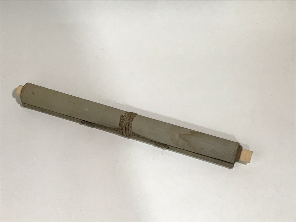 Japanese Hanging Scroll Vtg Hotei Man Carrying Bag Buddhist Kakejiku SC861