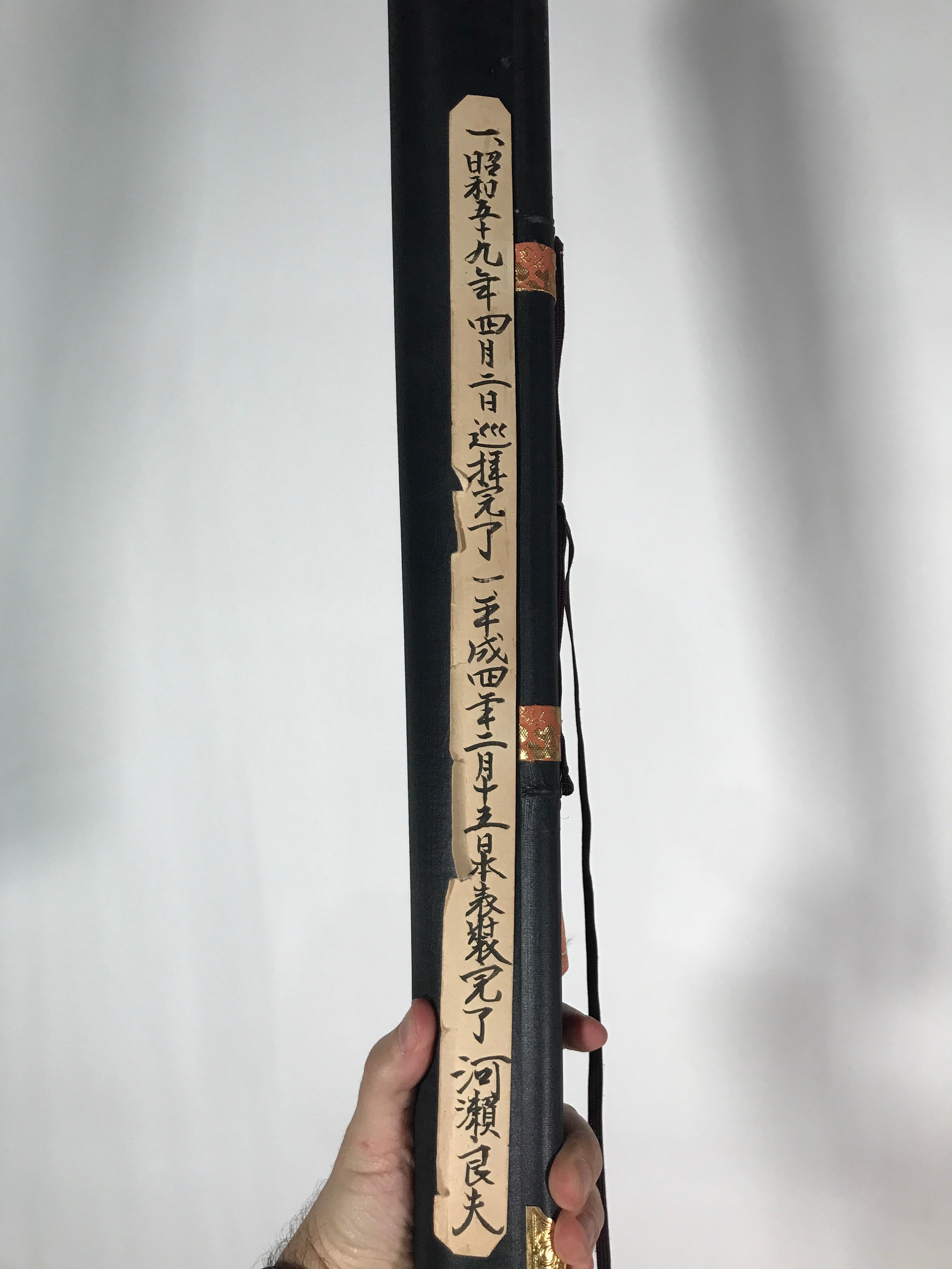 Japanese Hanging Scroll Vtg Kakejiku 33 Sacred Places Goshuin Buddhist KJ57