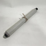 Japanese Hanging Scroll Vtg Kakejiku Calligraphy Kanji Black Red Seals KJ49