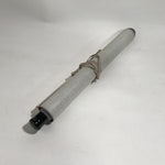 Japanese Hanging Scroll Vtg Kakejiku Calligraphy Kanji Black Red Seals KJ49