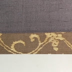 Japanese Hanging Scroll Vtg Kakejiku Calligraphy Kanji Black Red Seals KJ49