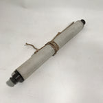 Japanese Hanging Scroll Vtg Kakejiku Calligraphy Kanji Characters Red Seals KJ52